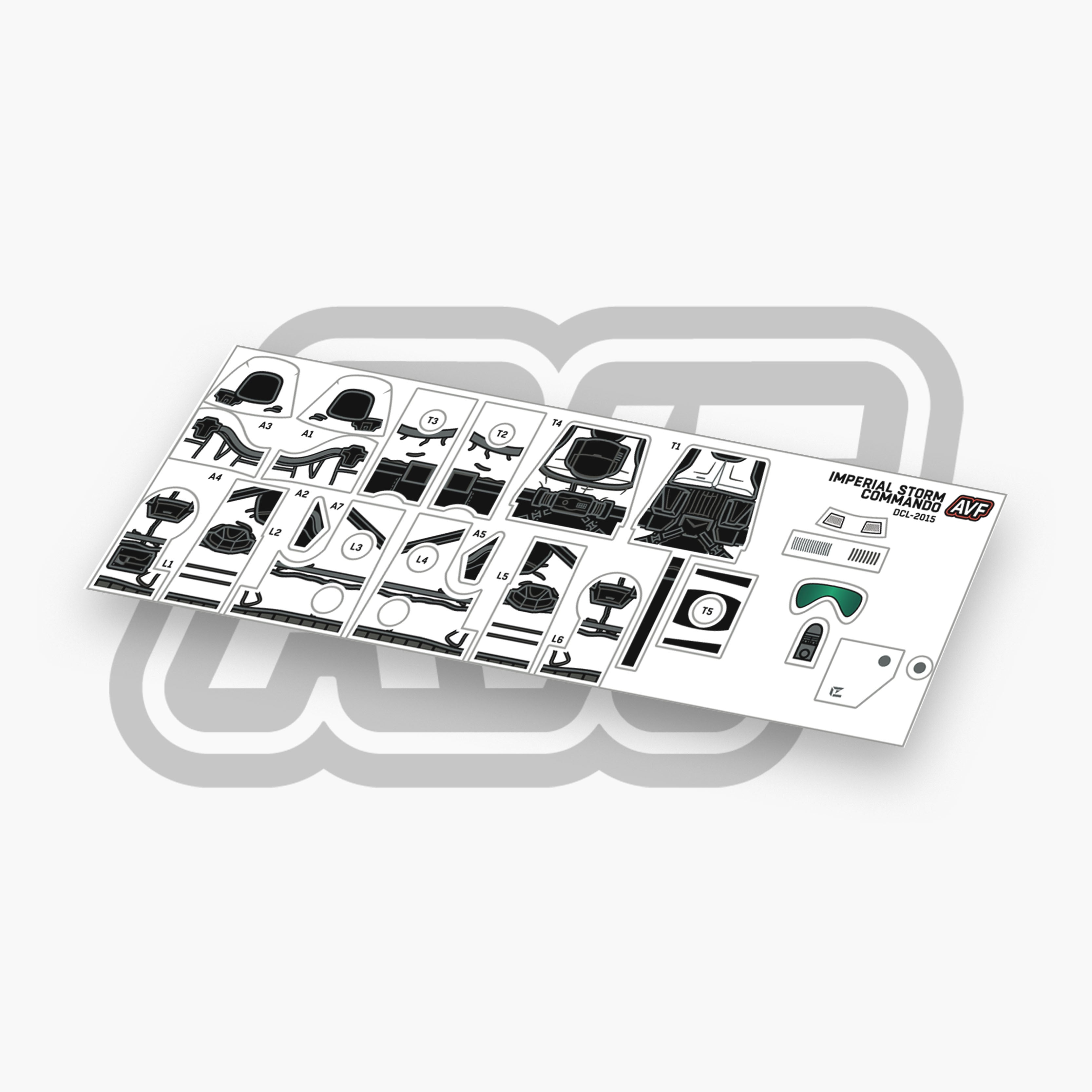 Imperial Storm Commando Decals