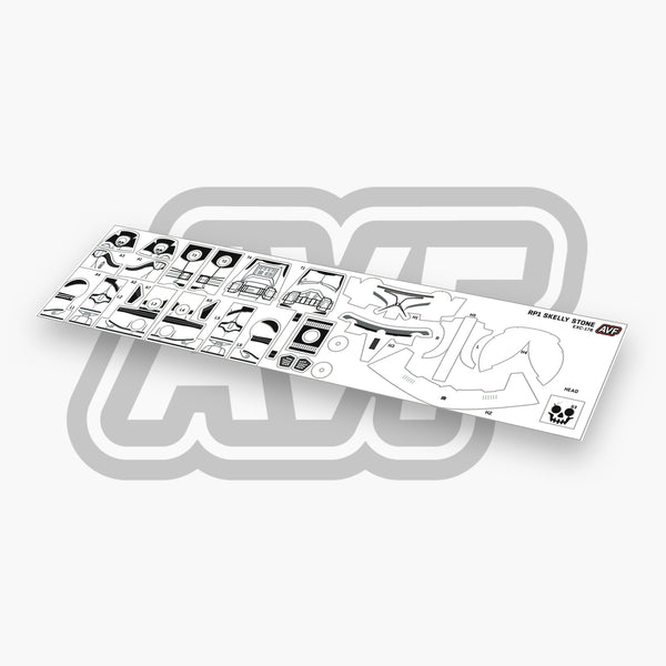 Skelly Stone Halloween 2025 Exclusive Decal