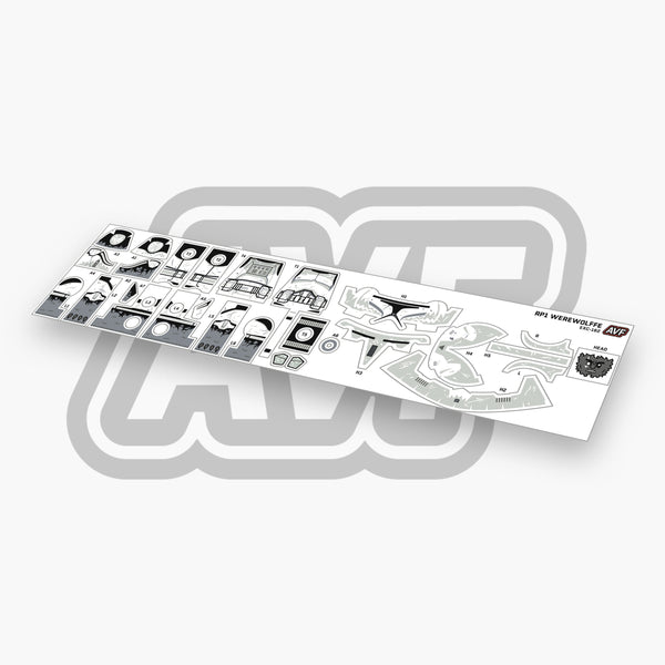 Were Wolffe Halloween 2025 Exclusive Decal