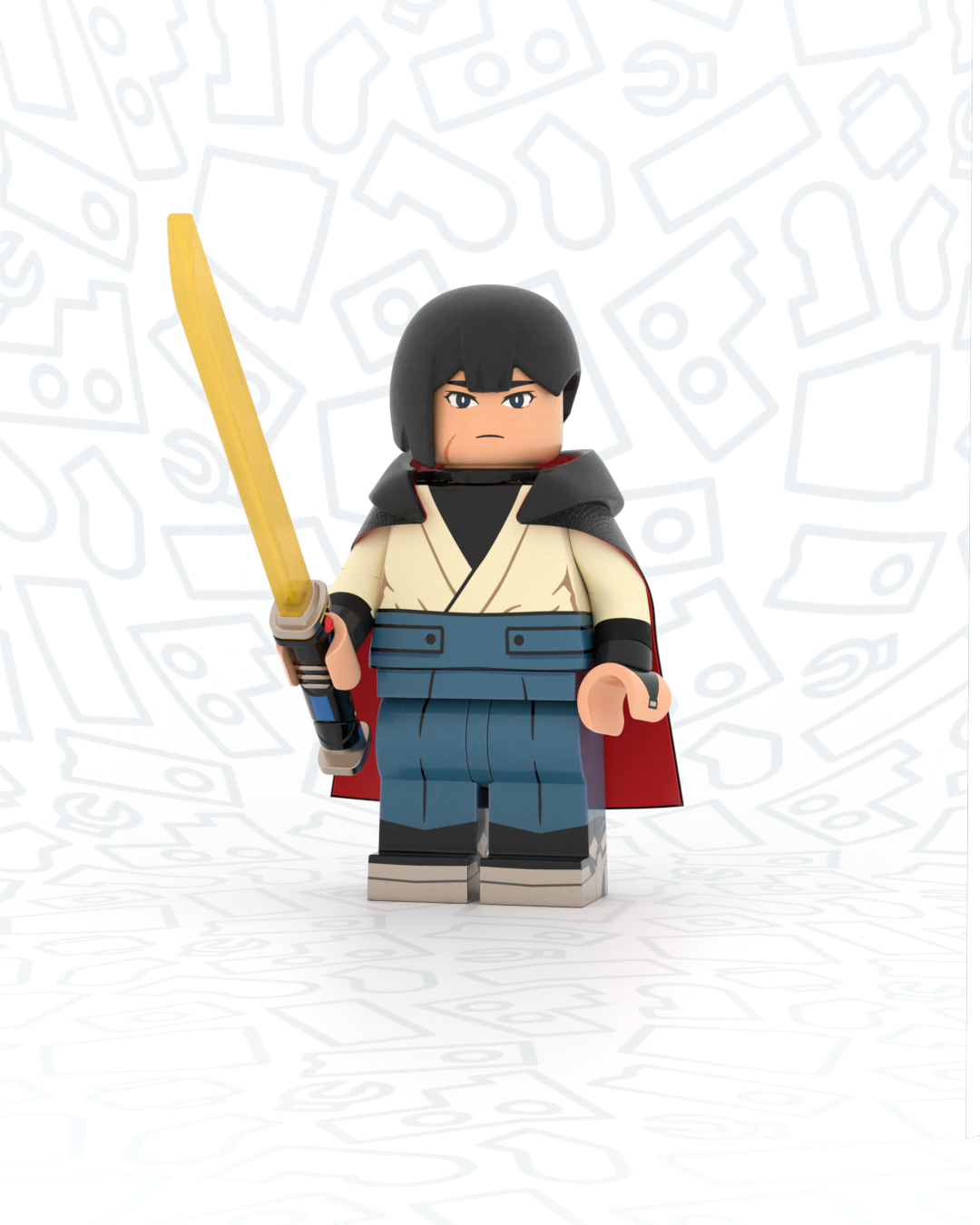 F - Pad Printed Figure Pre-Order