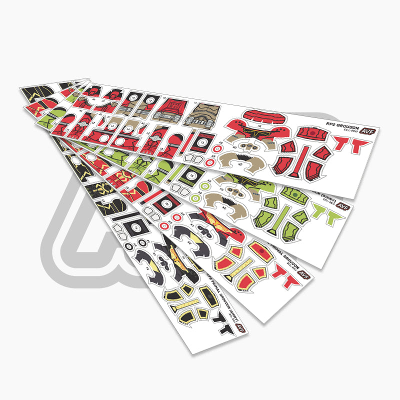 PokéClones: Super Ancient Squad Decal Packs