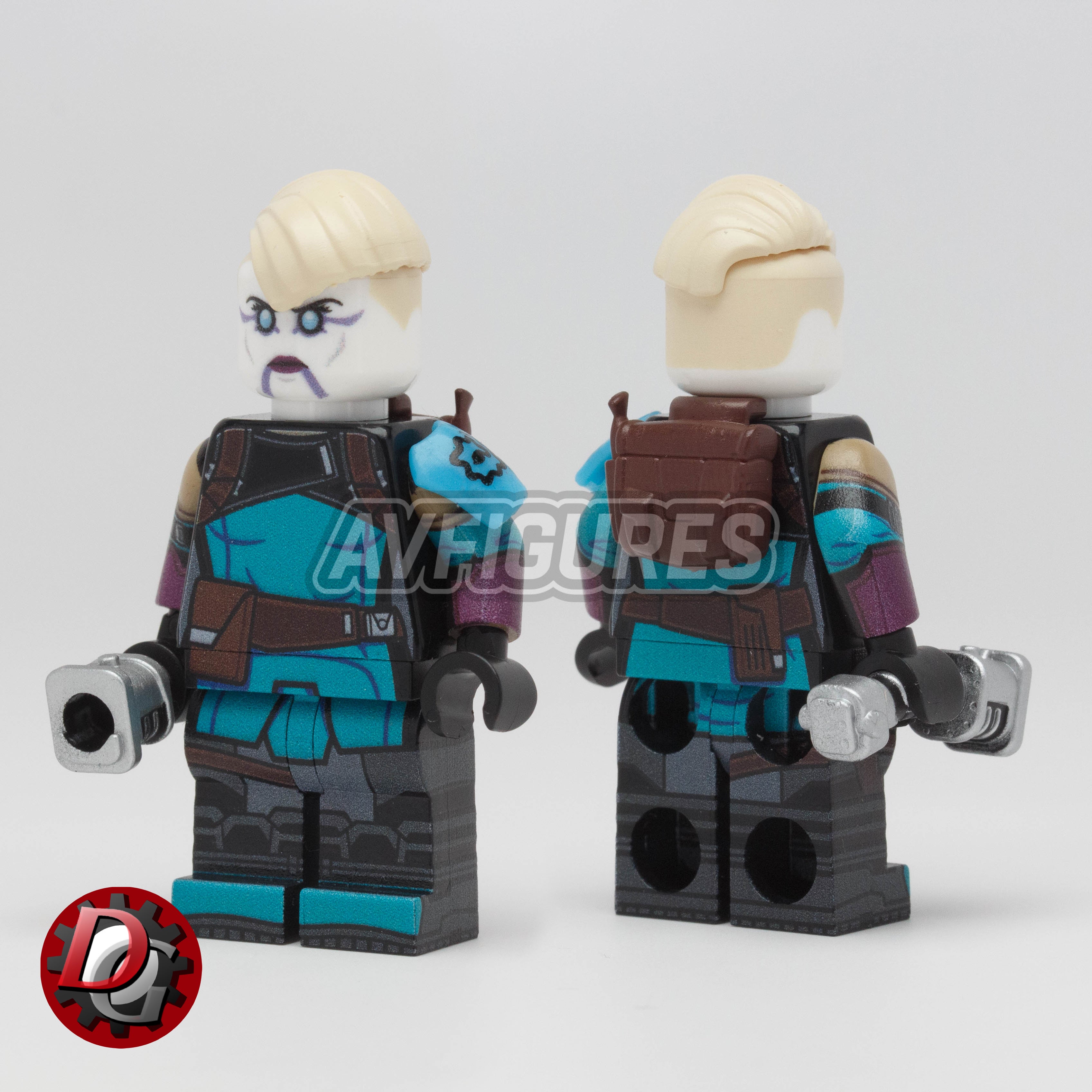 Asajj Ventress - Bounty Hunter Printed Figure