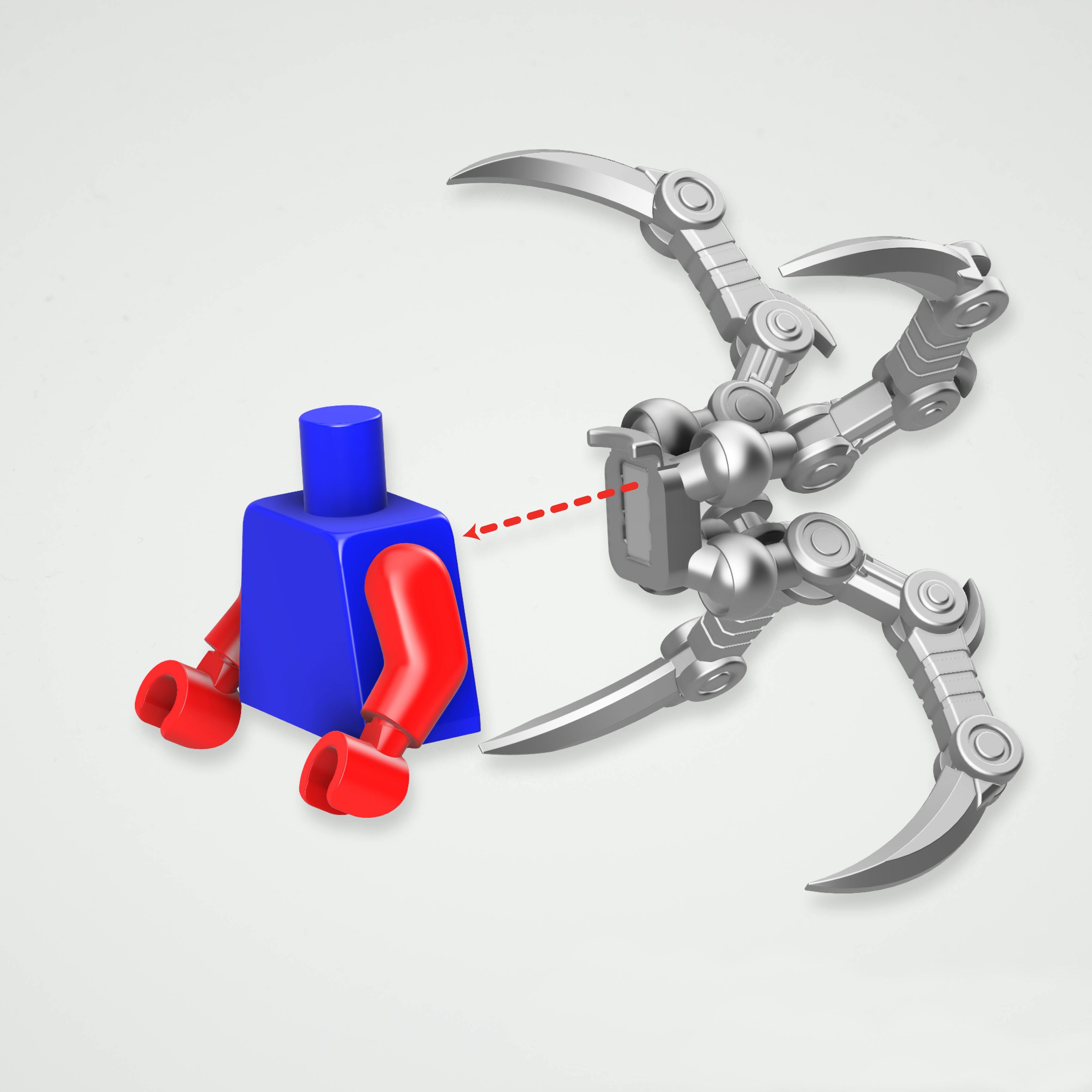 PS5 Web Slinger Pincer Set 3D Print