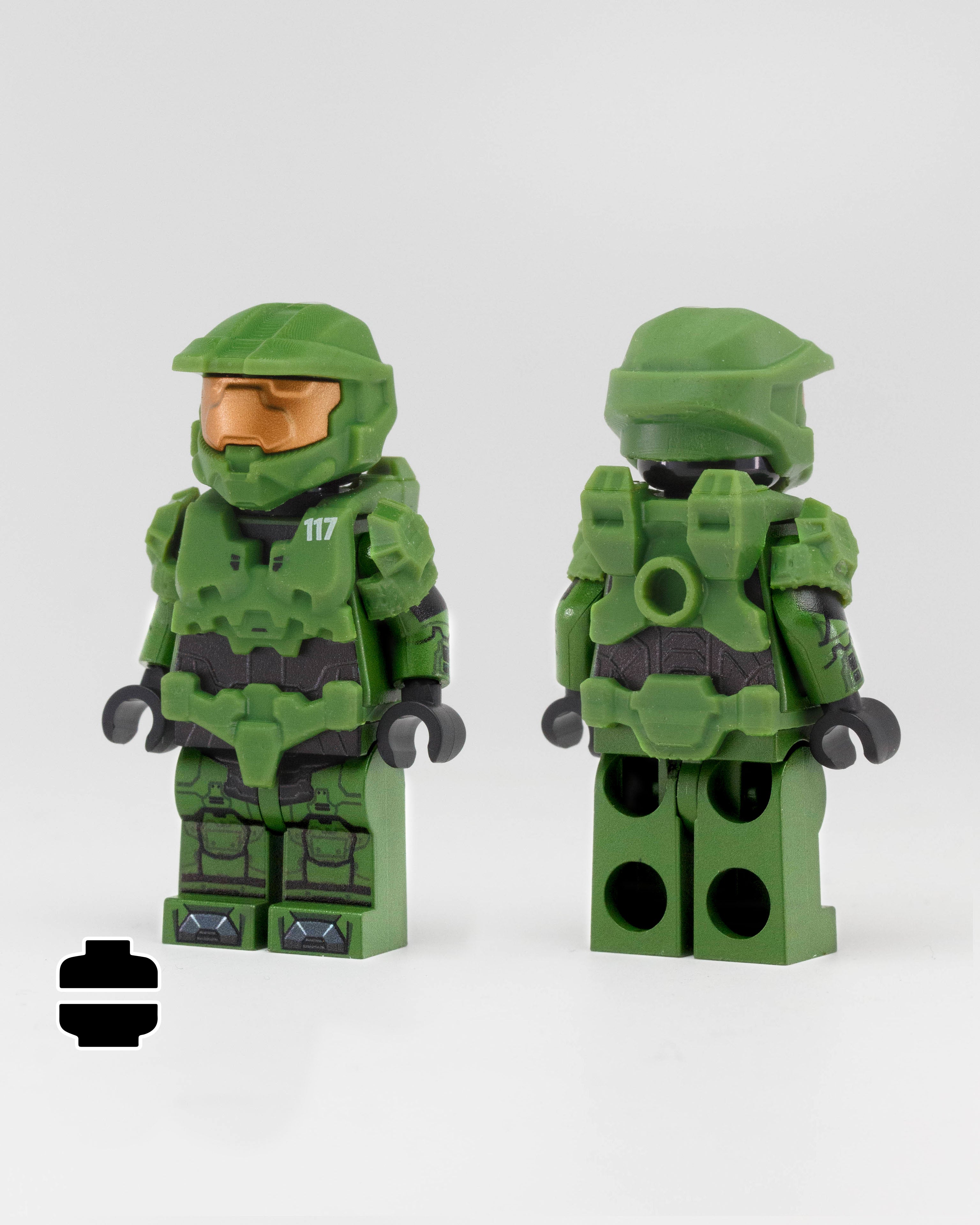 Master Chief - Simplified Printed Figure