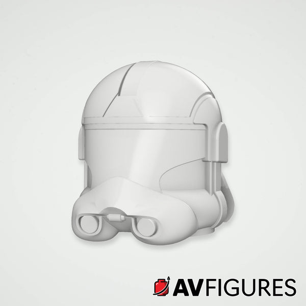 RP2 Gunner Helmet 3D Print