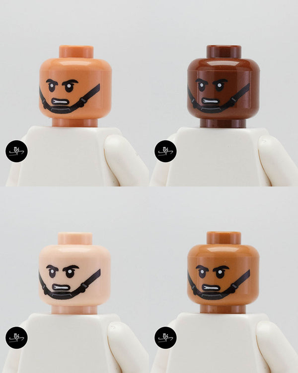 JakobKaiser Riot Trooper Pad Printed Heads