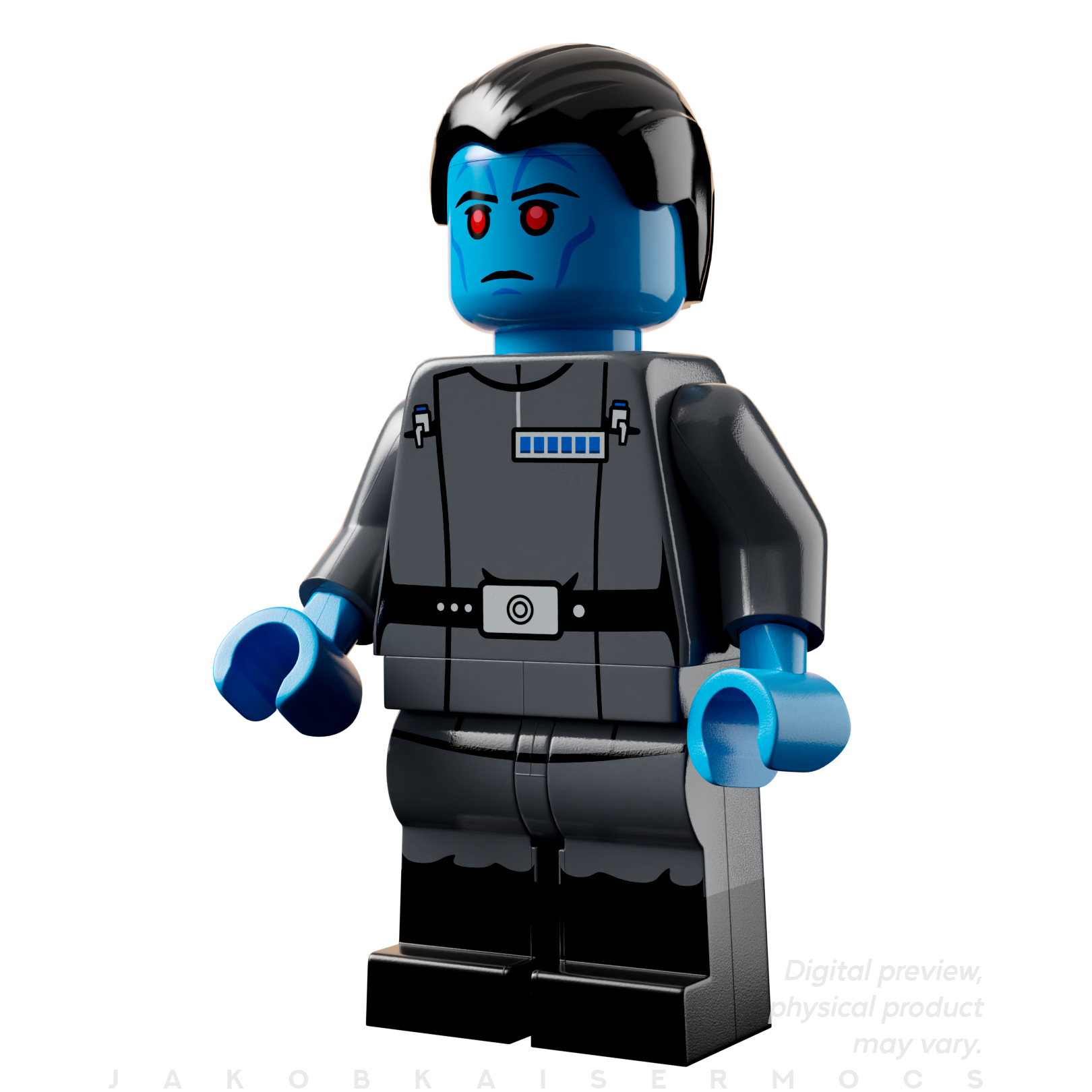Admiral Thrawn Printed Figure