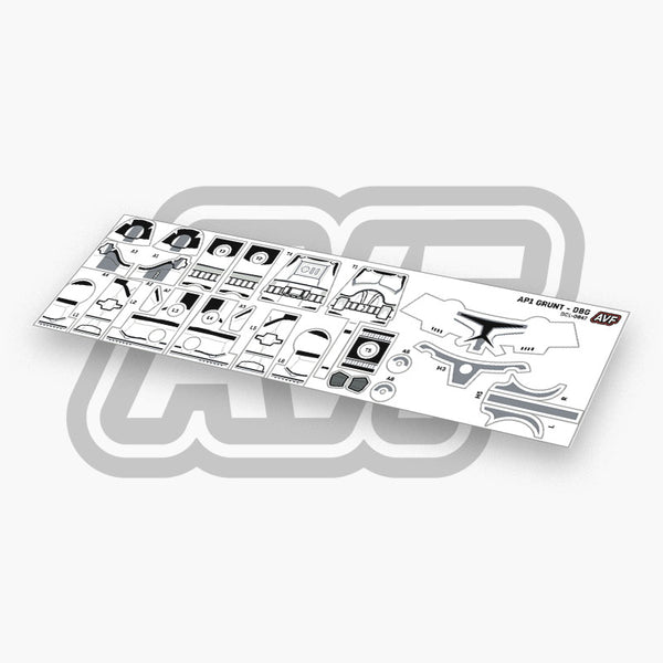 Weekly Recolor Decals - Phase 1 Clone Grunt Trooper