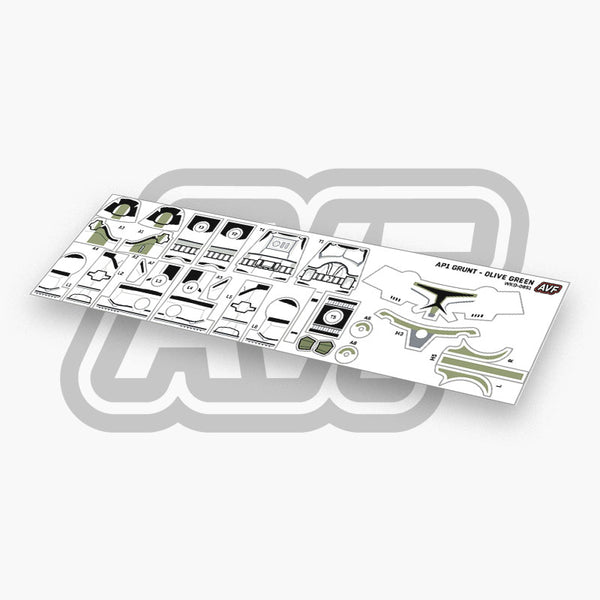 Weekly Recolor Decals - Phase 1 Clone Grunt Trooper