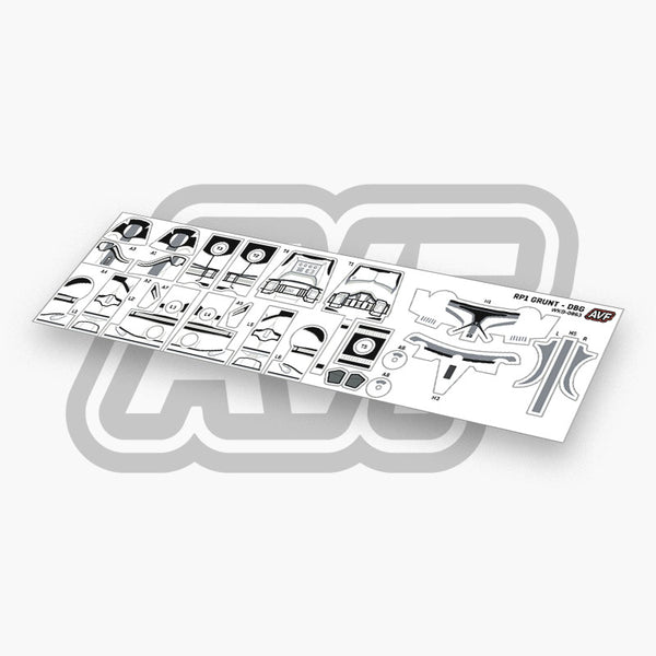 Weekly Recolor Decals - Phase 1 Clone Grunt Trooper