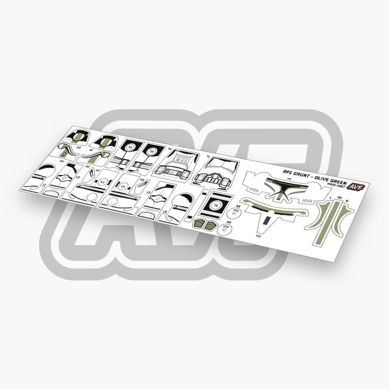 Weekly Recolor Decals - Phase 1 Clone Grunt Trooper