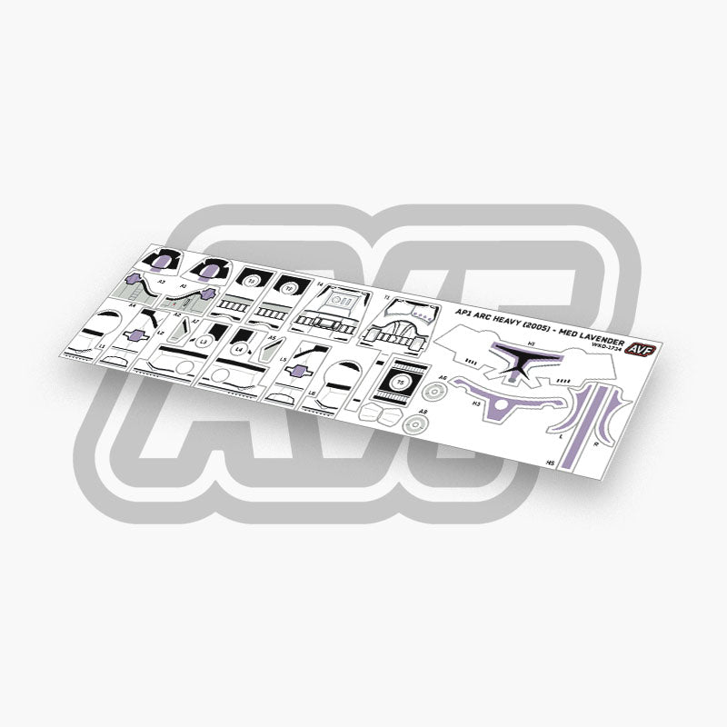 Monthly Recolor Decals - Phase 1 ARC Heavy (2005)