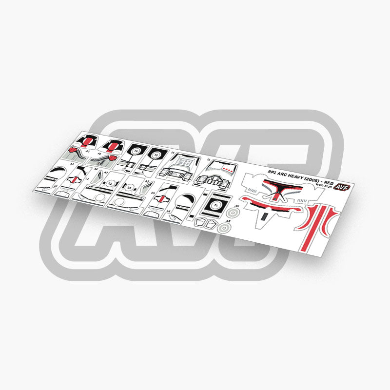 Monthly Recolor Decals - Phase 1 ARC Heavy (2005)