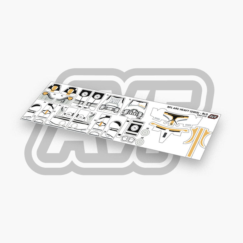 Monthly Recolor Decals - Phase 1 ARC Heavy (2005)