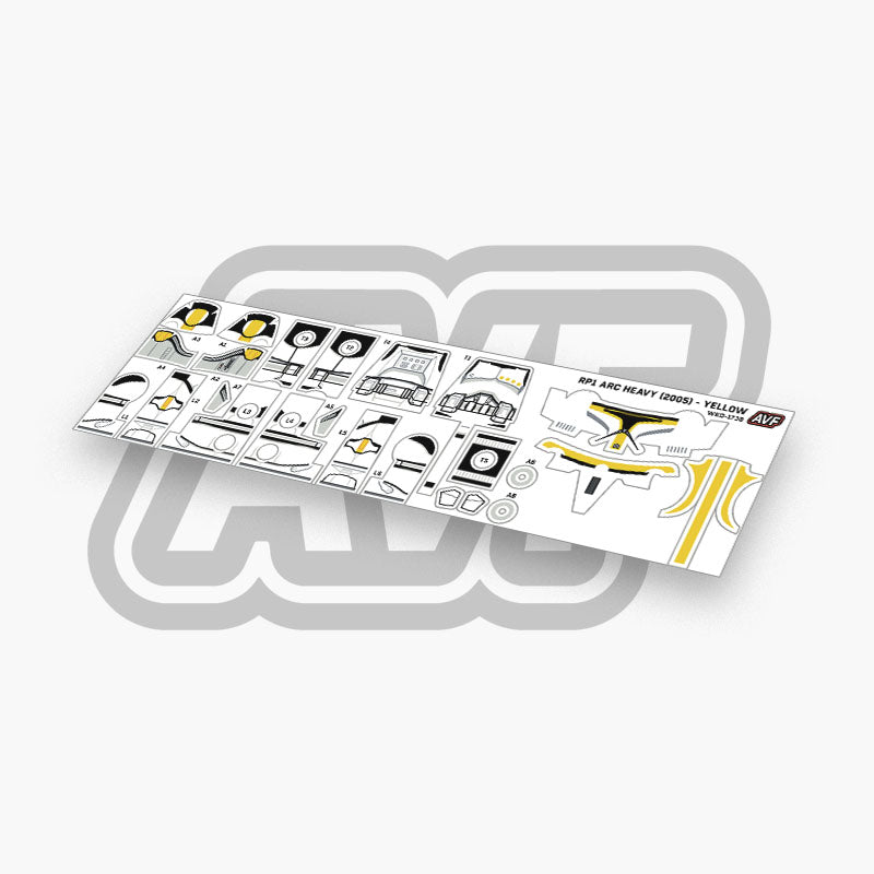 Monthly Recolor Decals - Phase 1 ARC Heavy (2005)