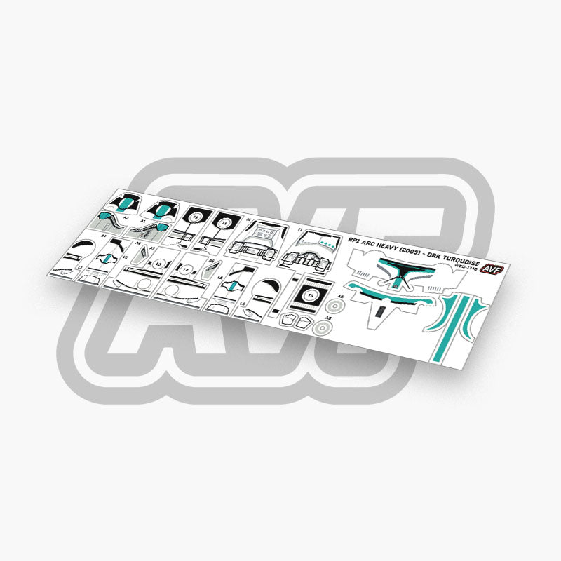 Monthly Recolor Decals - Phase 1 ARC Heavy (2005)