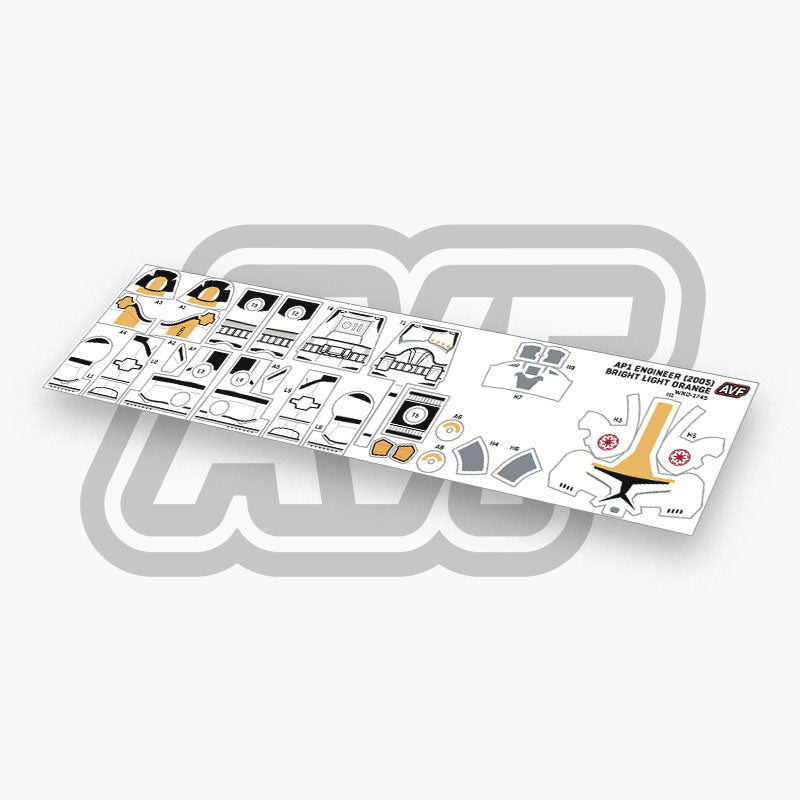Monthly Recolor Decals - Phase 1 Engineer (2005)