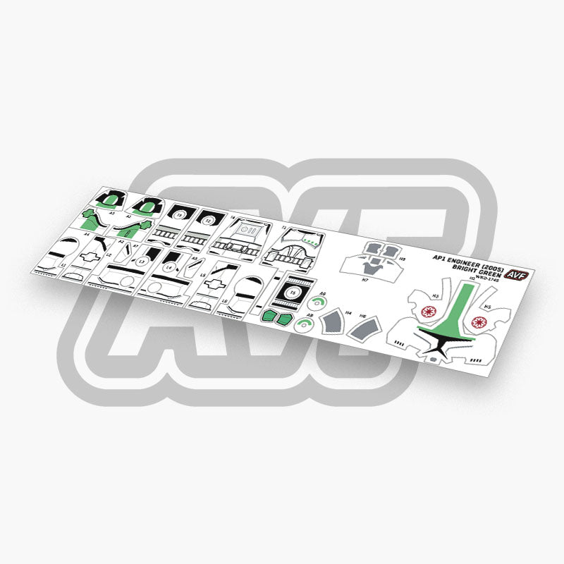 Monthly Recolor Decals - Phase 1 Engineer (2005)