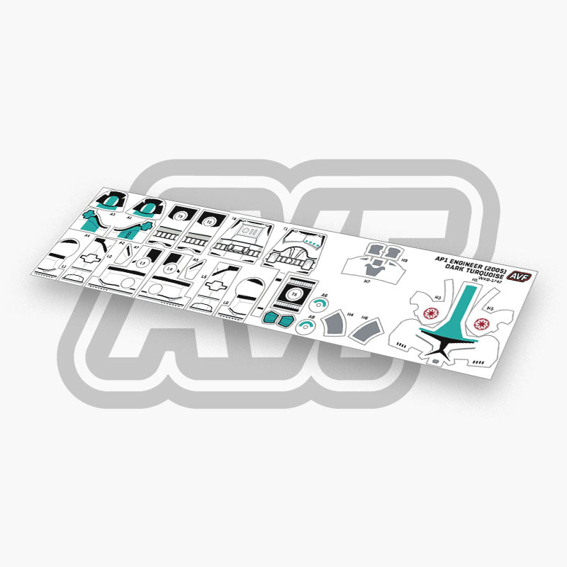 Monthly Recolor Decals - Phase 1 Engineer (2005)