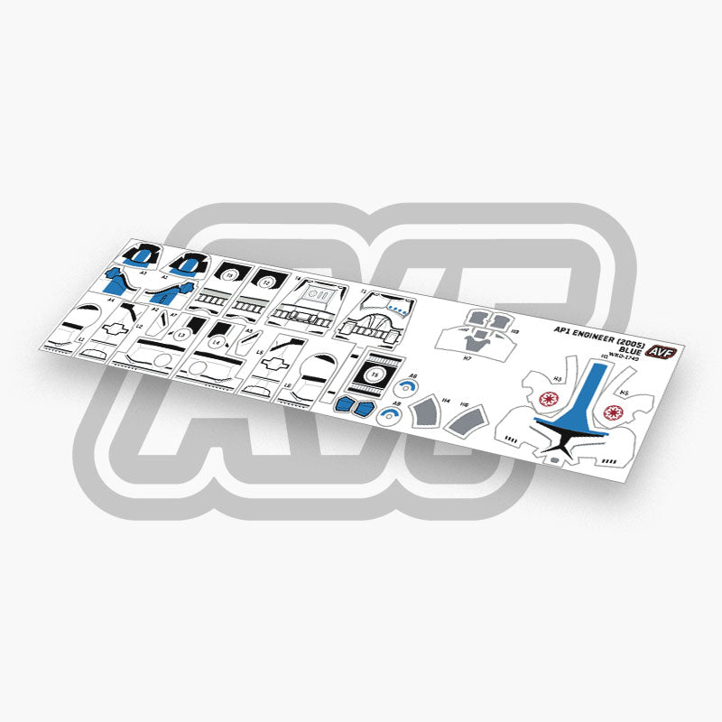 Monthly Recolor Decals - Phase 1 Engineer (2005)