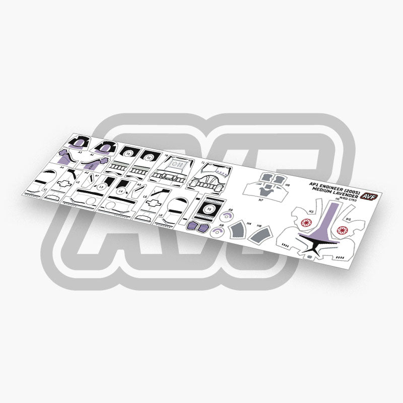 Monthly Recolor Decals - Phase 1 Engineer (2005)