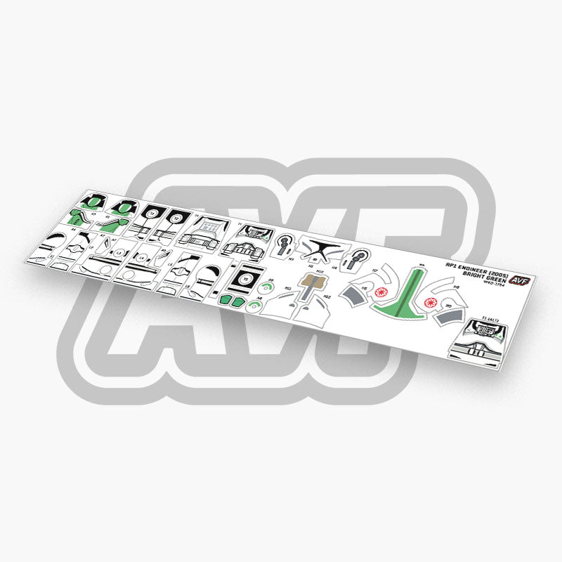Monthly Recolor Decals - Phase 1 Engineer (2005)