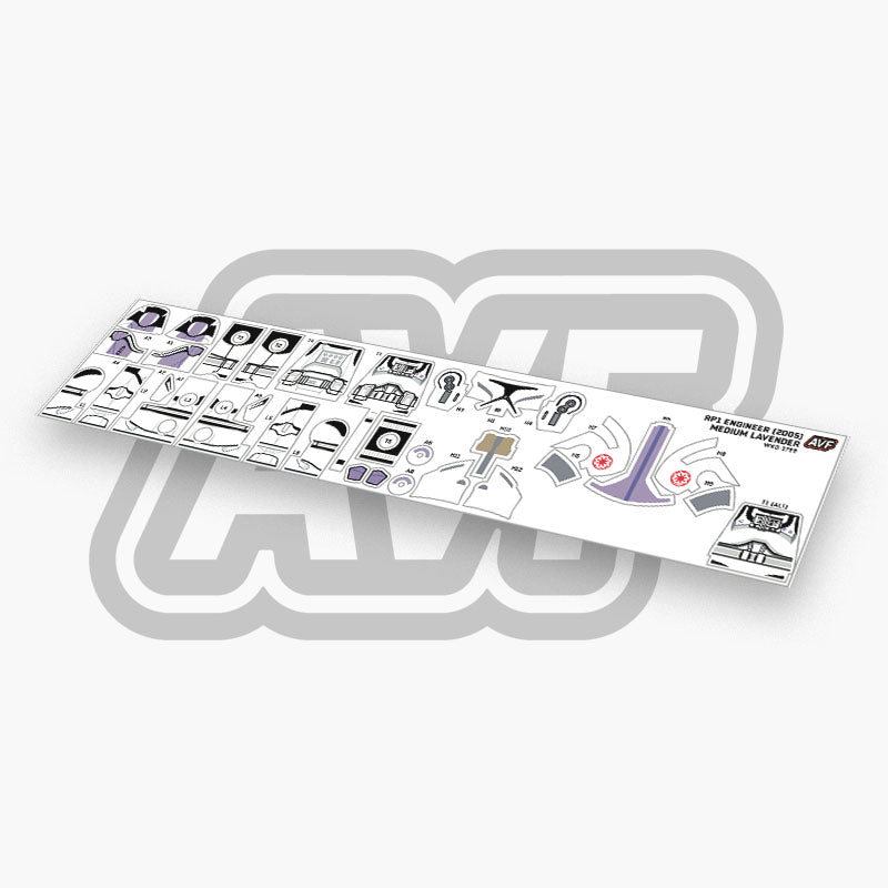 Monthly Recolor Decals - Phase 1 Engineer (2005)
