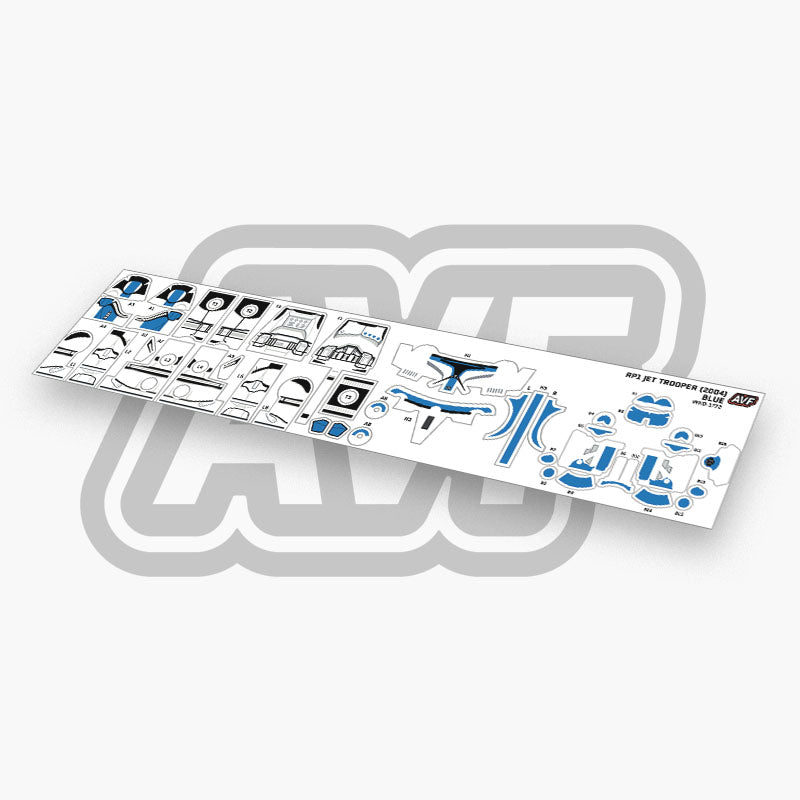 Monthly Recolor Decals - Phase 1 Jet Trooper (2004)