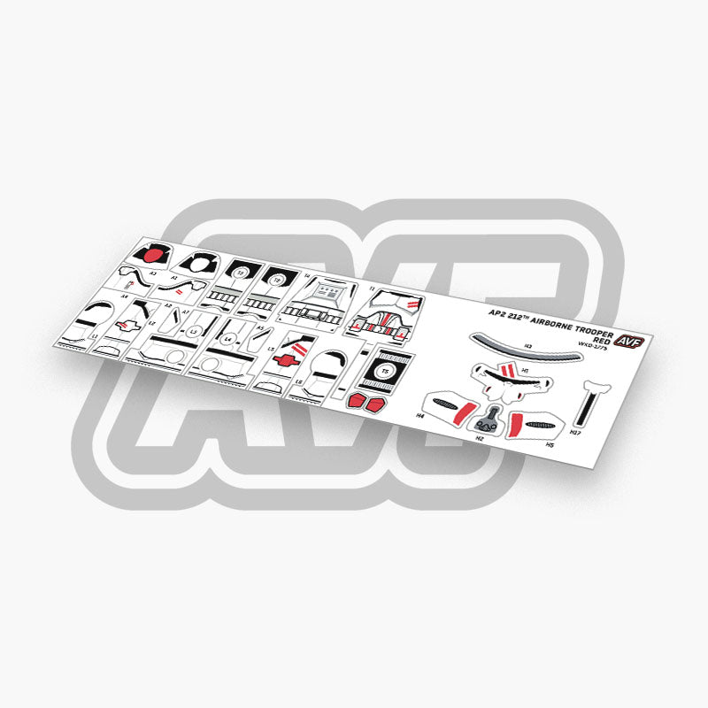 Monthly Recolor Decals - Phase 2 212th Airborne Trooper
