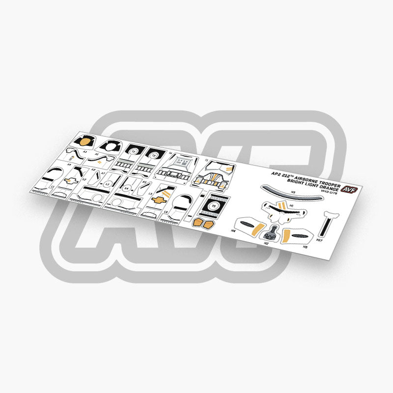 Monthly Recolor Decals - Phase 2 212th Airborne Trooper