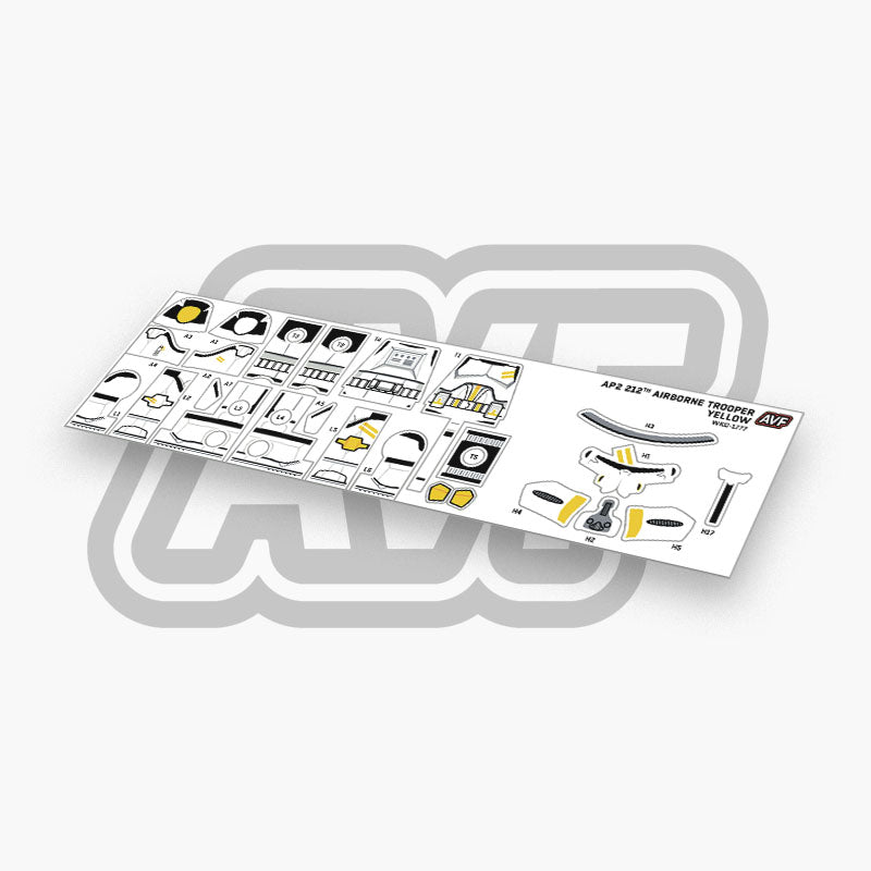 Monthly Recolor Decals - Phase 2 212th Airborne Trooper
