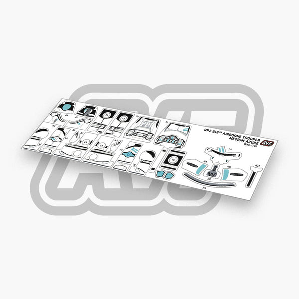 Monthly Recolor Decals - Phase 2 212th Airborne Trooper