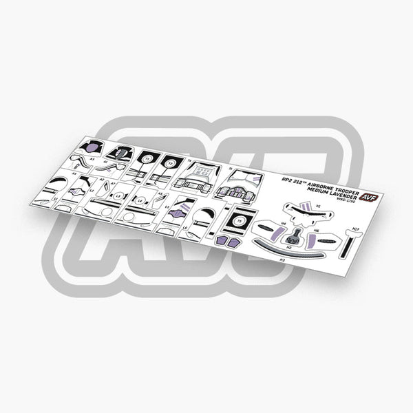 Monthly Recolor Decals - Phase 2 212th Airborne Trooper