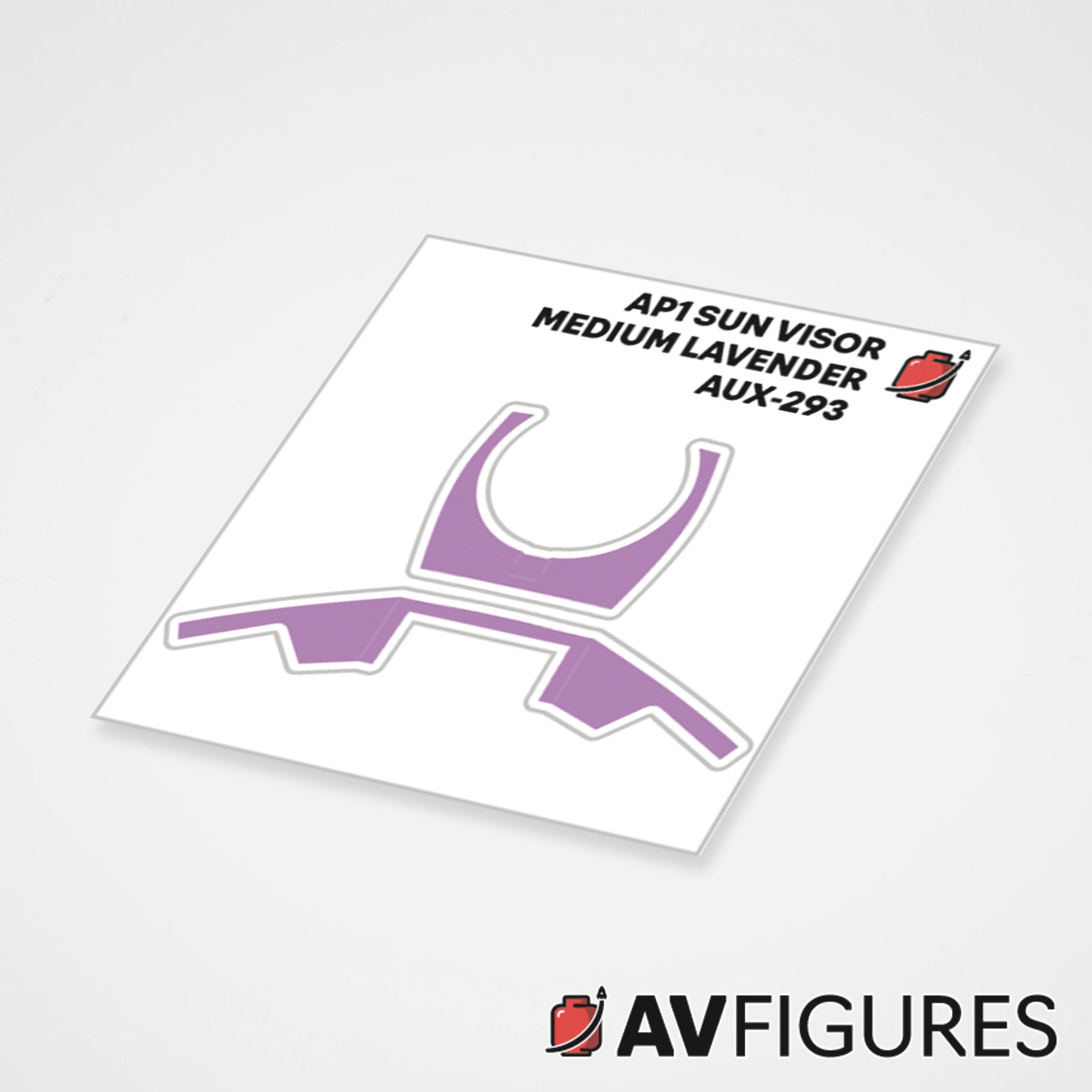 AVF Animated Sun Visor Decals