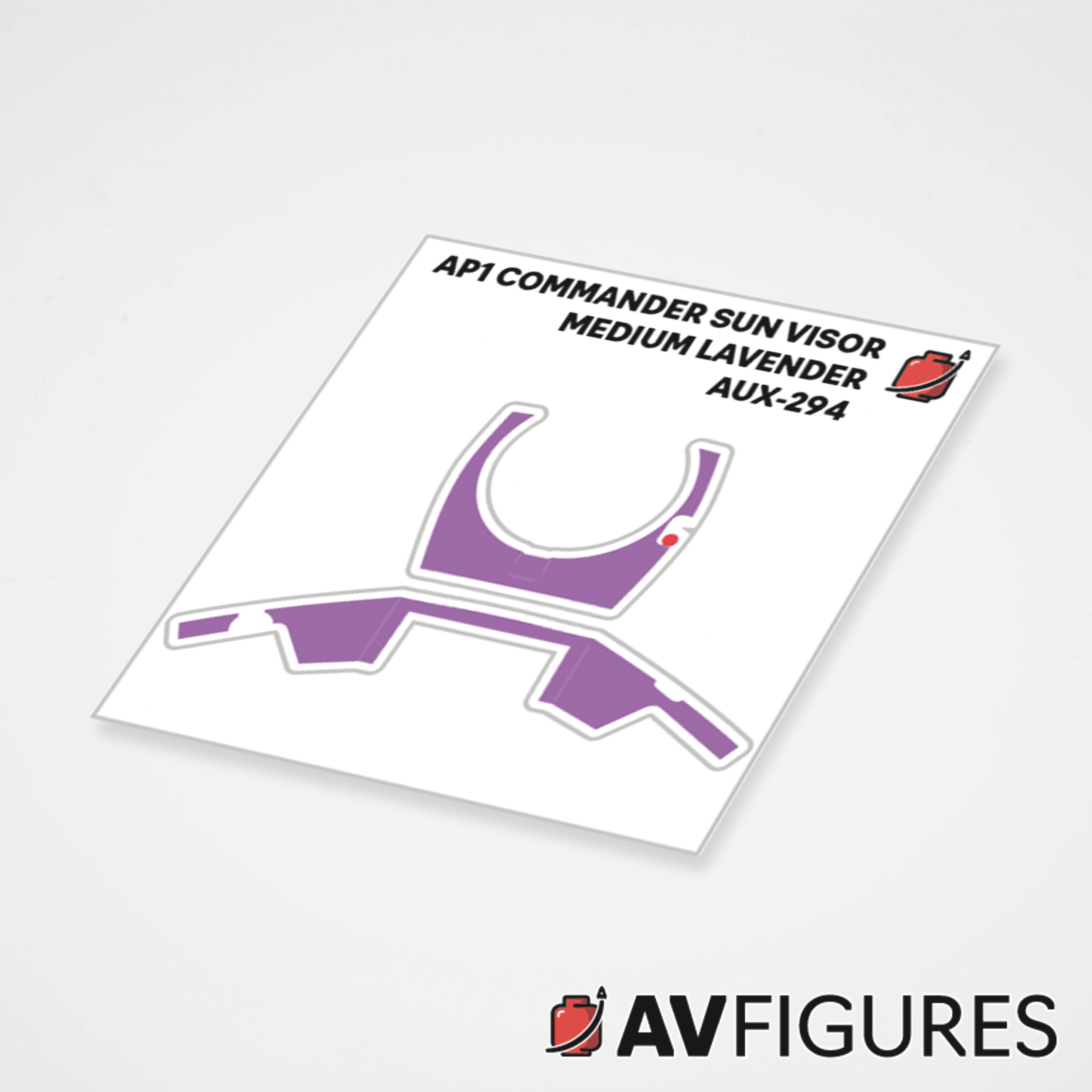 AVF Animated Sun Visor Decals