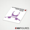 AVF Animated Sun Visor Decals