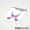 AVF Animated Sun Visor Decals