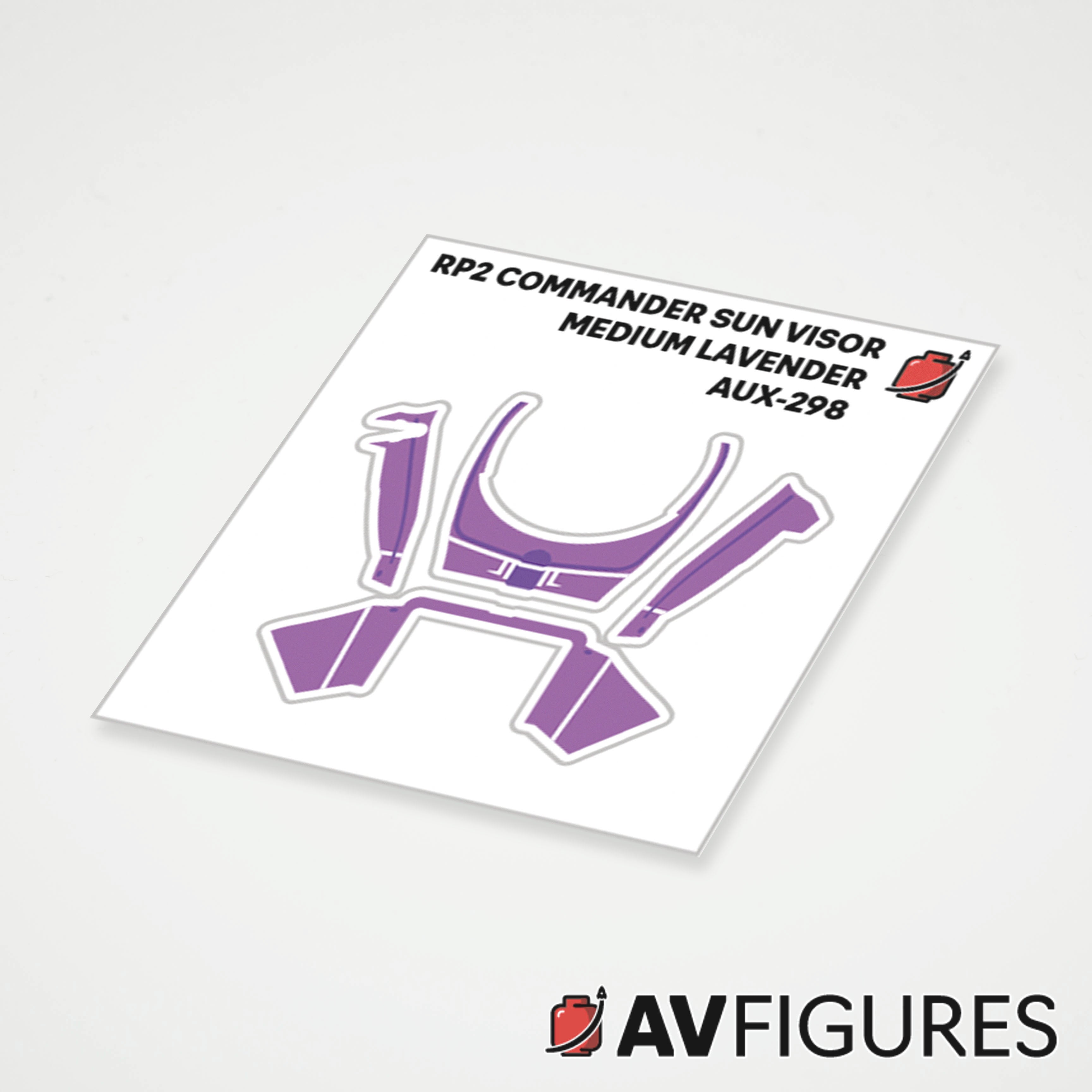 AVF Realistic Sun Visor Decals