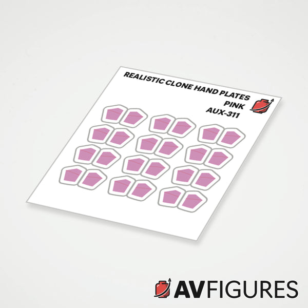 Clone Hand Plate Decals