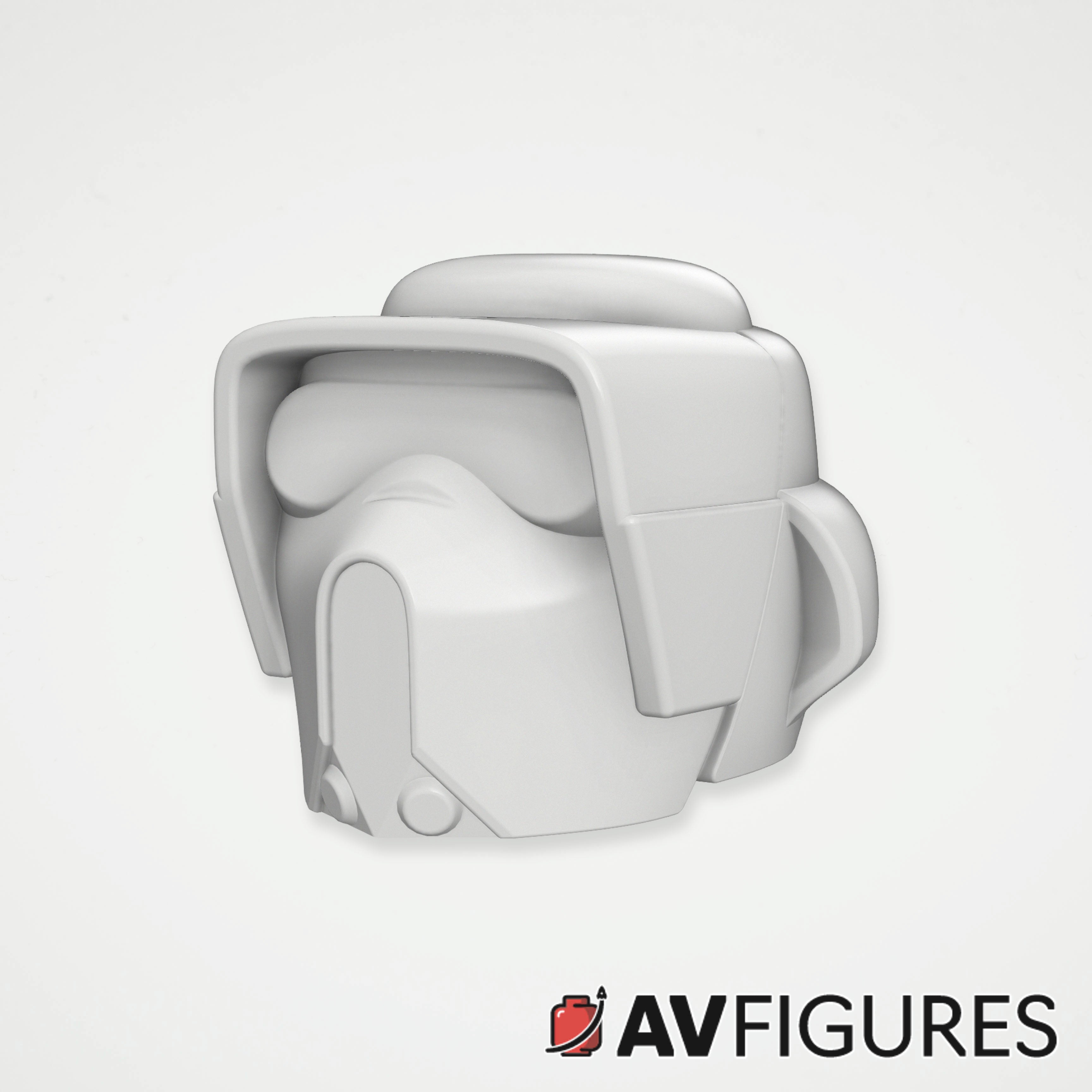 Clone Scout 3D Printed Helmet