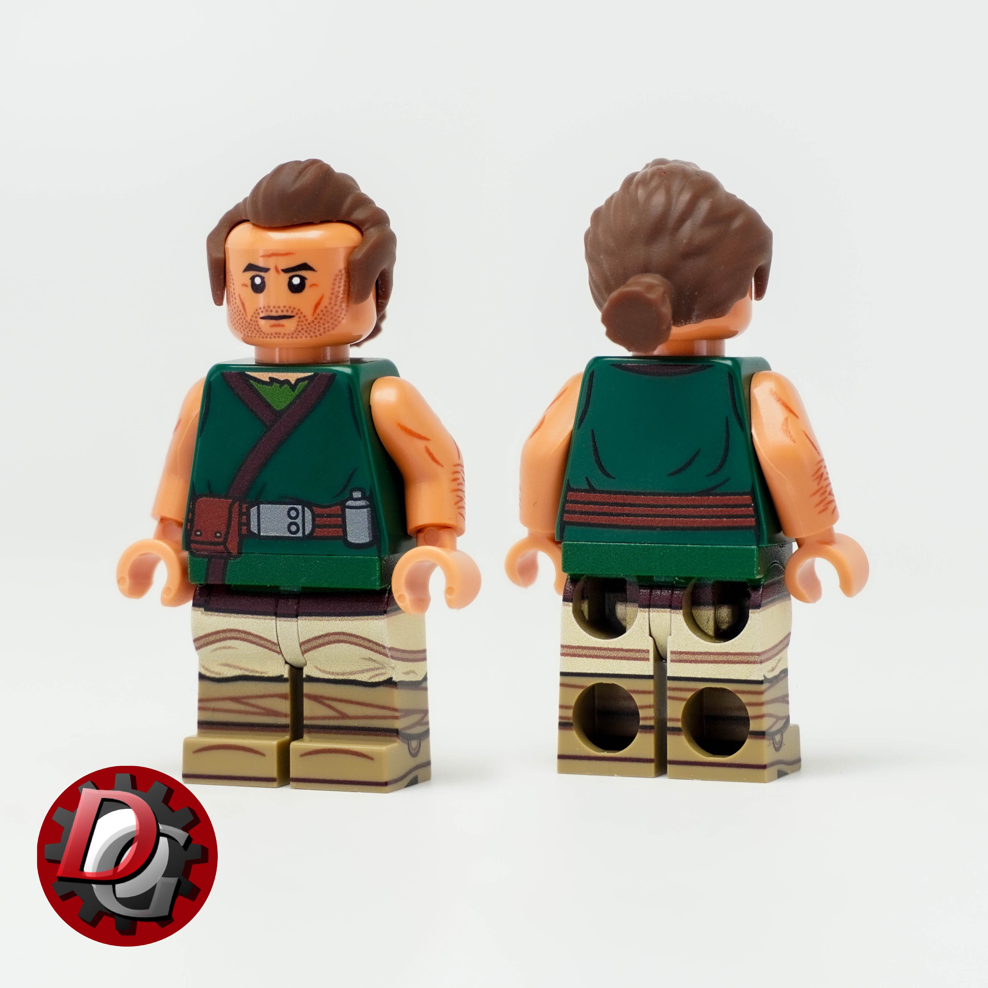 Cut Lawquane UV Printed Figure