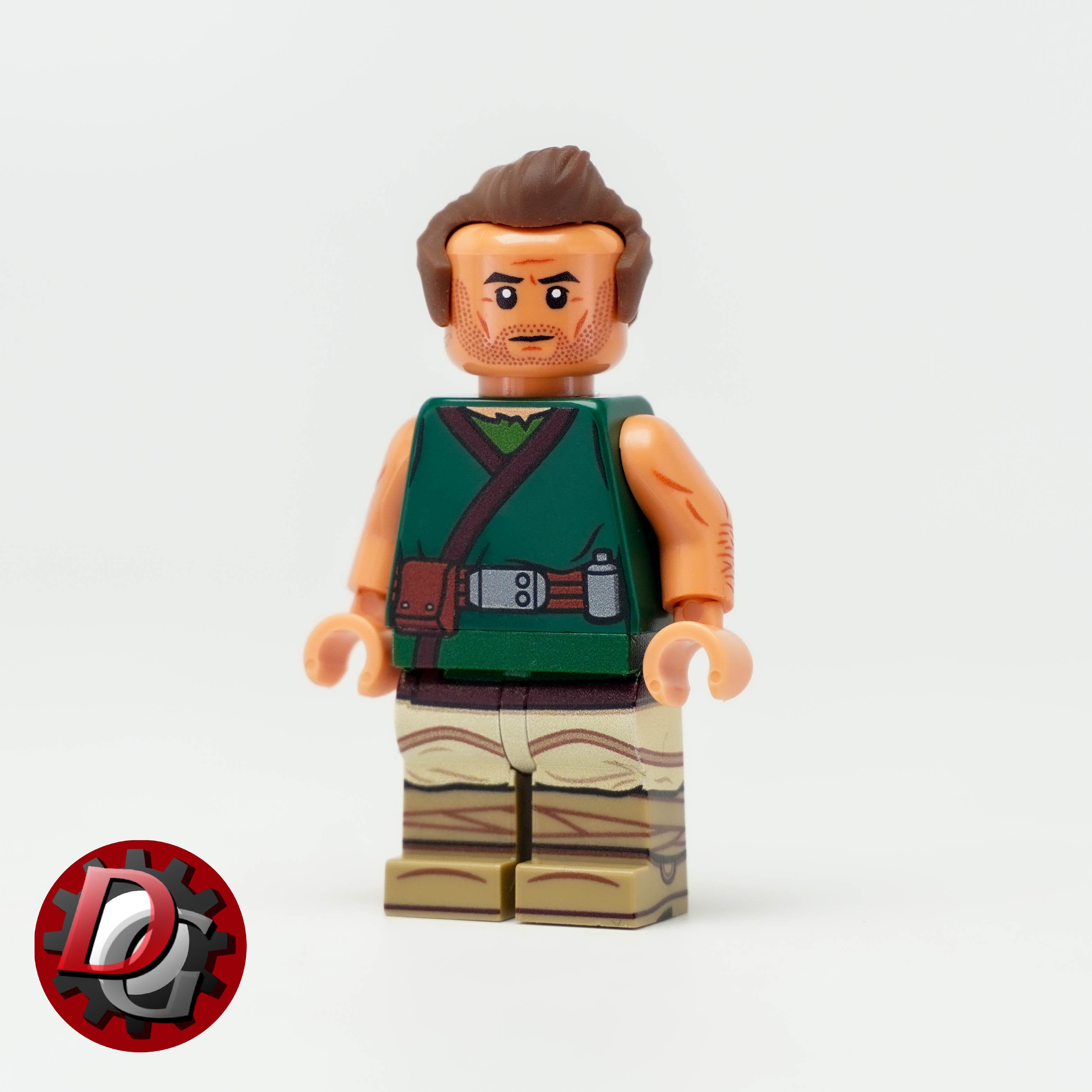Cut Lawquane UV Printed Figure