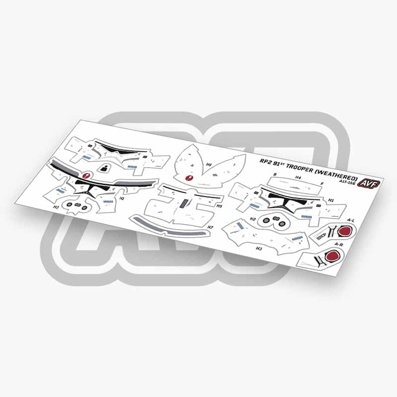 91st Trooper Decals