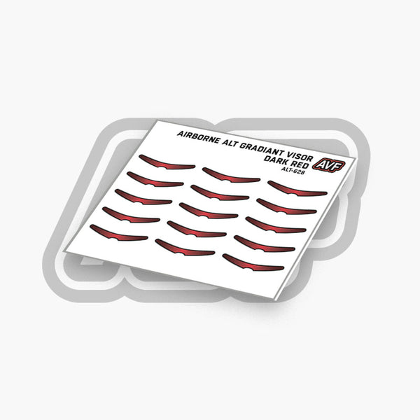 Airborne Alternate Gradient Visor Decals