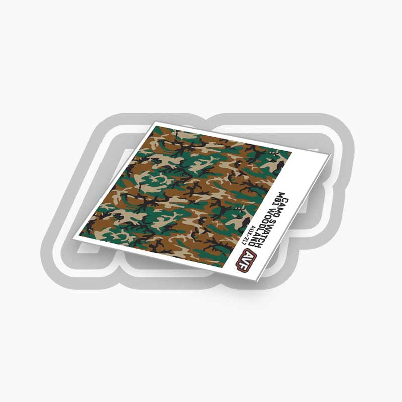 Camo Swatch Decals