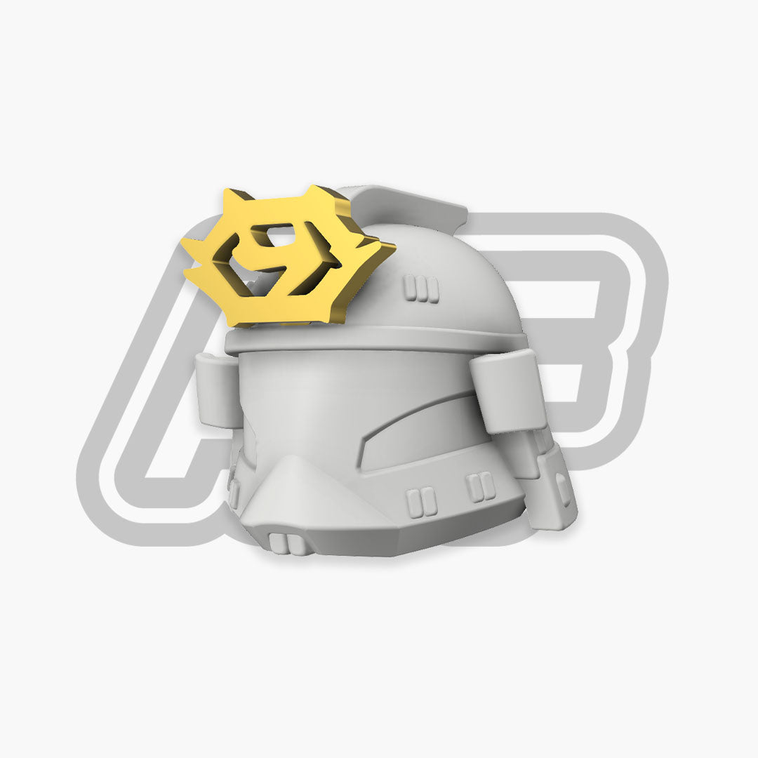 Clone Samurai Helmet Crest 3D Print