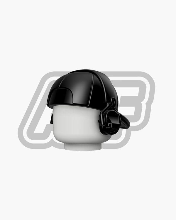 backwards ball cap motorcycle helmet Tactical Cap w/ Headset 3D Print