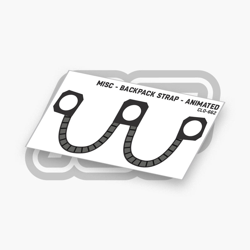 Generic Backpack Straps Cloth