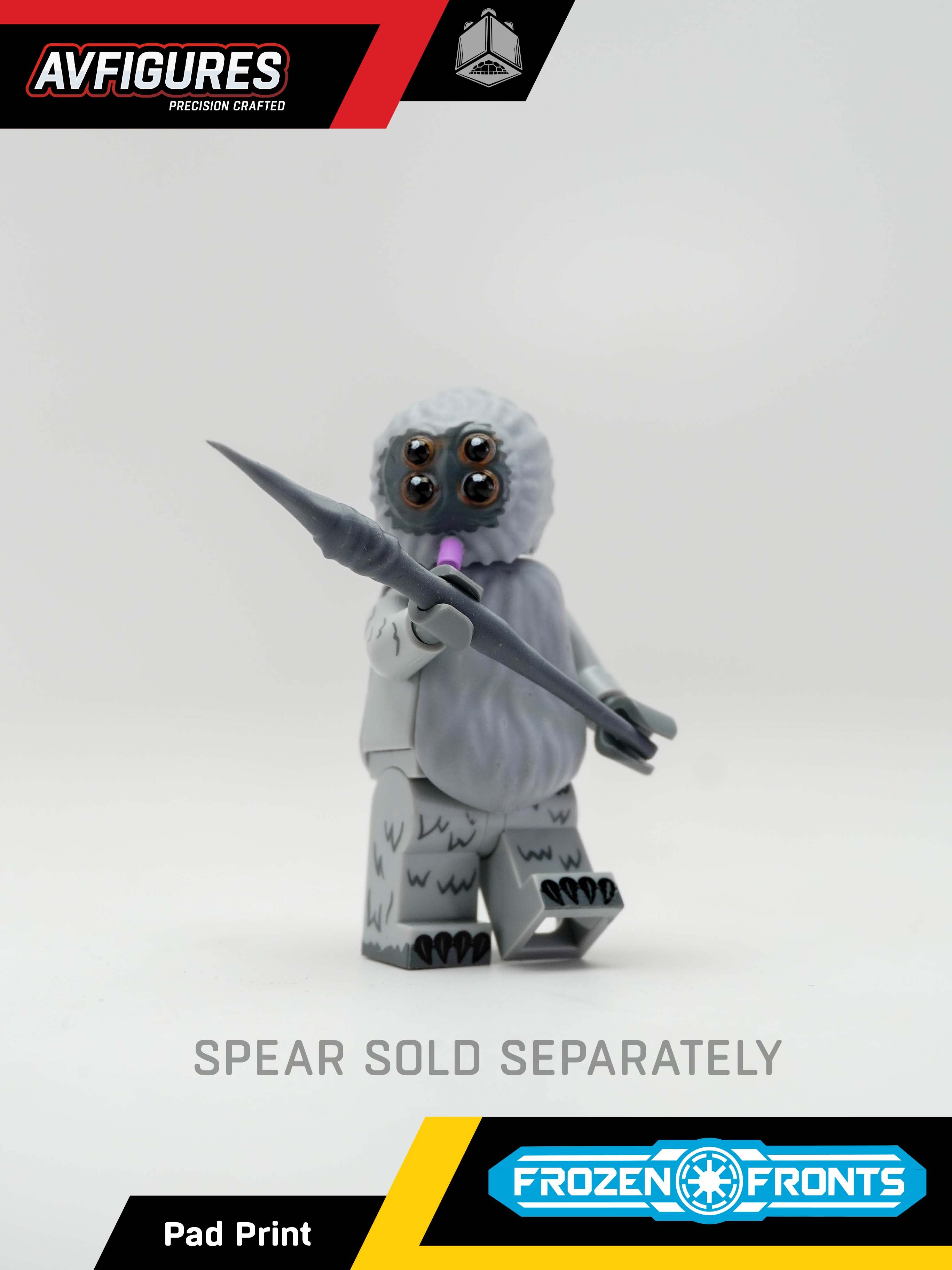 Talz Warrior Pad Printed Figure
