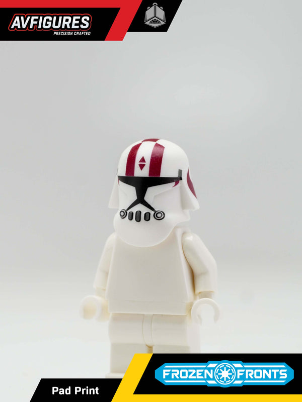 Snow Trooper Mag Pad Printed Helmet